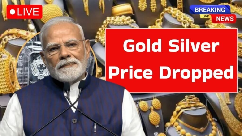 Gold Silver Price Drop